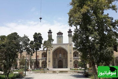 از کاشی‌کاری‌های شگفت‌انگیز تا چهل‌ستون؛ شاهکار معماری سپهسالار در قلب پایتخت + فیلم/عکس