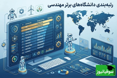 گزارش تایمز: رتبه دانشگاه‌های مهندسی ایران در جهان در سال 2026 / شریف پیشتاز با رتبه 139