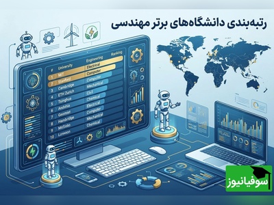 گزارش تایمز: رتبه دانشگاه‌های مهندسی ایران در جهان در سال 2026 / شریف پیشتاز با رتبه 139