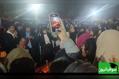 جشن شب یلدا در علامه طباطبایی با حضور پرشور دانشجویان و شادی رئیس دانشگاه + ویدئو