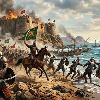 (ویدئو) داستان واقعی یک پیروزی بزرگ؛ 
 ایرانیان چگونه تنگه هرمز را پس از یک قرن از چنگال پرتغالی‌ها نجات دادند؟