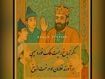 (ویدیو) حکایتی پندآموز و تامل برانگیز از باب اول گلستان سعدی/ در سیرت پادشاهان