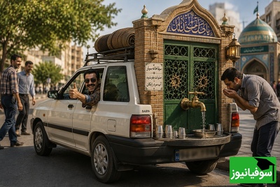 خلاقیت راننده خوش‌ذوق ایرانی در فضای مجازی ترکاند؛ آپشنی که کسی انتظارش را نداشت + فیلم