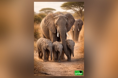 (ویدئو) مستند حیات وحش/ راز بقا، این داستان: پدرانگی به سبک فیل