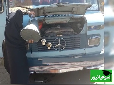 خلاقیت خنده‌دار و تحسین برانگیز راننده مینی‌بوس ایرانی برای فرار از گرمای 45 درجه حماسه آفرید/تکنولوژی به سبک ایرانی😂