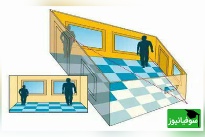 (ویدئو) زیباترین توهم علمی جهان در اتاق ایمز
