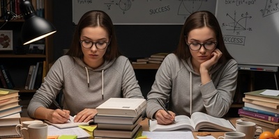 افتخارآفرینی خواهران دوقلو در کنکور 1404 | دوقلوهای ناطقی رتبه‌های تک‌رقمی گرفتند + عکس