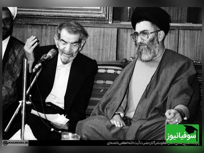 ماندگارترین شعرخوانی استاد شهریار در محضر مقام معظم رهبری/ سحرم دولت بیدار به بالین آمد+ فیلم