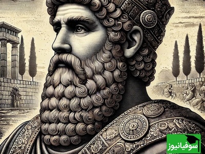 (عکس) کوروش کبیر وارد عصر دیجیتال شد!/سلفی با برج آزادی و موبایل سامسونگ 😂