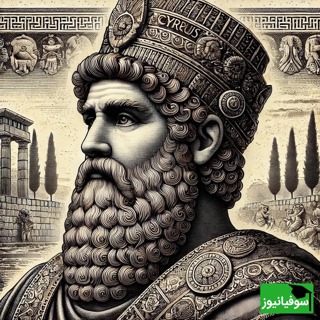 (عکس) کوروش کبیر وارد عصر دیجیتال شد!/سلفی با برج آزادی و موبایل سامسونگ 😂