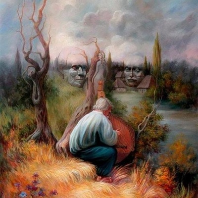 خطای دید/ حتی افرادی با ضریب هوشی بالا نمی‌توانند در 8 ثانیه کلمه‌ی پنهان در تصویر را پیدا کنند