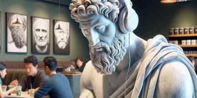(تصویر) دیت علمی افلاطون و سقراط در دنج‌ترین کافه آتن/ جستجوی حقیقت و حکمت