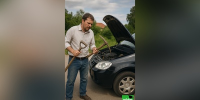 زنگ خلاقیت : ابتکار خنده‌دار راننده بی اعصاب MVM در خاموش کردن چراغ حماسه ای افرید جهانی😂