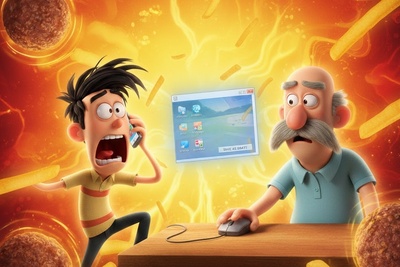 (ویدئو) شکاف دیجیتالی بین پدر و مادرها و بچه‌ها؛ صحنه‌هایی که این چند روز تو خیلی از خونه‌ها تکرار شده!