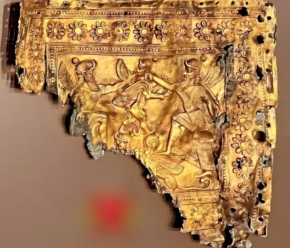 پلاک طلای 2500 ساله