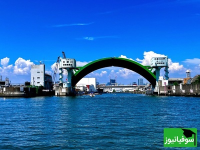 (فیلم) معماری عجیب؛ پل عظیم‌الجثه‌ای در چین که همزمان مقابل سونامی می‌ایستد/ عظمت و شکوهی باور نکردنی