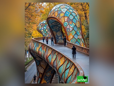 خلاقیت میخکوب‌کننده هنرمندی که خیابانهای شهر را با هنر اصیل ایرانی به بهشت تبدیل کرد/ عجب شهری شده! از هر گوشه و کنارش فقط هنر میباره و بس...!