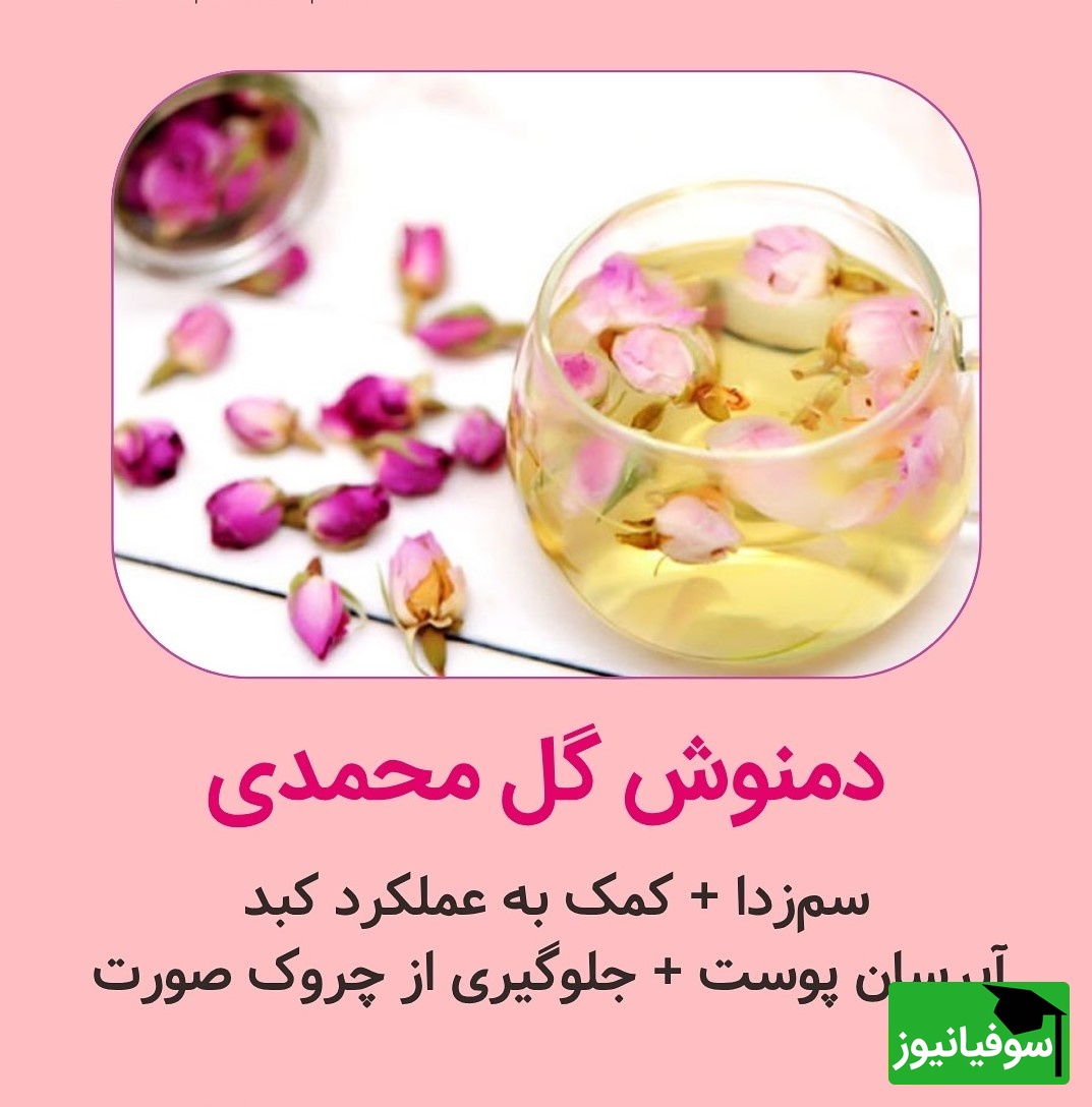 دمنوش گل محمدی