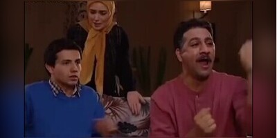 ویدیو/ شلوغ‌کاری محمد نادری در نقش هوشنگ مظاهری سریال شمعدونی به خاطر رتبۀ دخترش در کنکور/ احتمالاً از آخر اول شده بود