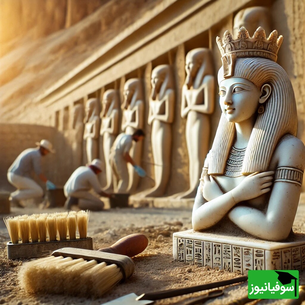 مجسمه مرموز مصر/ آیا باستان‌شناسان چهره کلئوپاترای هفتم را کشف کرده‌اند؟