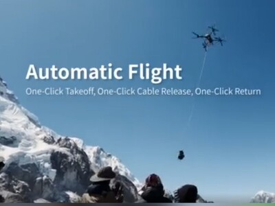 (ویدئو) فتح آسمان اورست؛ اولین تحویل موفقیت‌آمیز کالا با پهپاد در بلندترین نقطه جهان!