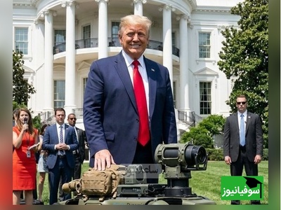 (ویدیو) سگ رباتی ترامپ قاتل‌ترین سگ جهان که به جای واق کردن شلیک میکنه و بجای گاز گرفتن نارنجک پرتاب میکنه/ سگشم مثل خودش وحشیه😂