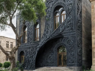 نگاهی به معماری خیره‌کننده خانه هزار نقش، بنایی که معماری اصیل ایرانی را به رخ دنیا می‌کشد / انگار از دل دنیای تخیل بیرون اومده، محشره + عکس