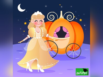 ویدئو| یادگیری زبان انگلیسی با انیمیشن سیندرلا و تایم ناهار | همراه با زیرنویس فارسی چسبیده