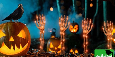 کابوس در کوچههای آمریکا / ترسناکترین تزئینات هالووین 2025 🎃 / از اسکلتهای متحرک تا خون مصنوعی + ویدئو