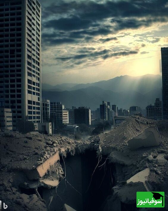 زلزله برج میلاد