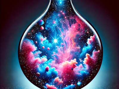 (ویدئو) نقاشی کیهانی با عناصر شیمیایی؛ چگونه یک واکنش شیمی ساده، زیبایی ستارگان و سحابی‌ها را به نمایش می‌گذارد/ در این ویدئو به جواب برسید