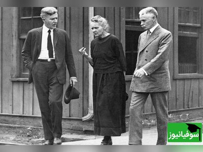 فیلمی بسیار قدیمی از اهدای مدال طلای کالج رادیولوژی آمریکا به مادام کوری