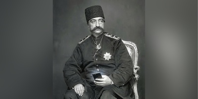 (ویدیو) اگه در زمان قاجار تکنولوژی به اوج خودش میرسید چی میشد؟/ از سیبیلای ربات قهوه‌ساز خون میچکه😂