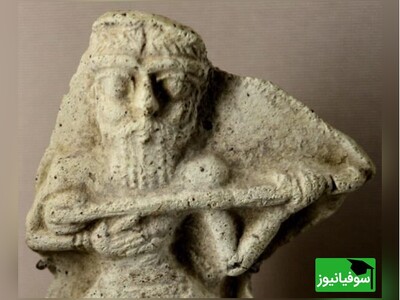 ویدیو/ ساز باستانی سنگی، تراش‌یافته به دستان هنرمندی خوش‌ذوق در دوران باستان/ حتماً با صدا ببینید