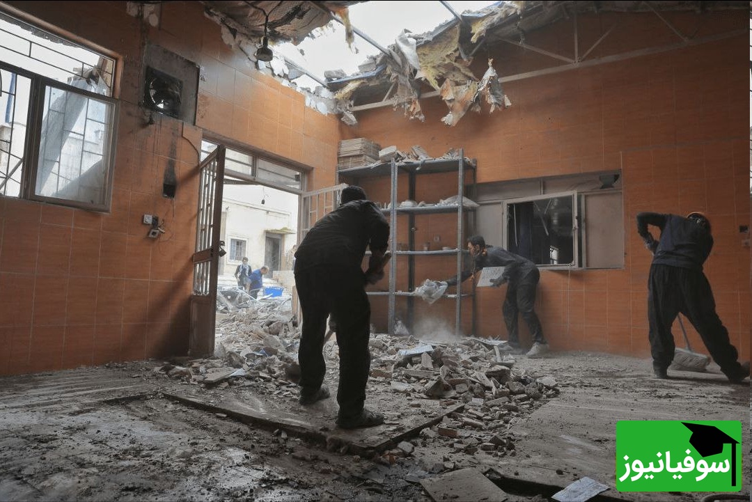 عملیات پاکسازی منازل آسیب‌دیده