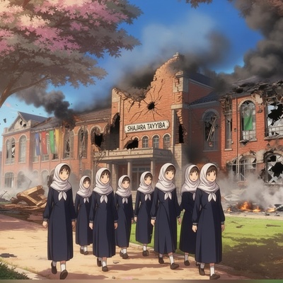 (ویدئو) وقتی دنیای انیمه، راویِ یک داغ واقعی می‌شود: قصه‌ی 168 دانش‌آموز مینابی