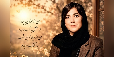 وقتی دلتنگی امانت را می‌بُرد؛ این شعر با صدایِ باران نیکراه، پایانِ جستجویِ آرامشِ توست / من از خزان به بهار از عطش به آب رسیدم + ویدئو
