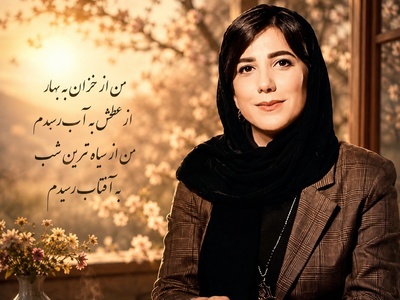 وقتی دلتنگی امانت را می‌بُرد؛ این شعر با صدایِ باران نیکراه، پایانِ جستجویِ آرامشِ توست / من از خزان به بهار از عطش به آب رسیدم + ویدئو