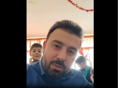 (ویدئو) نجات یک دانش‌آموز با اقدام سریع و به موقع ناظم مدرسه