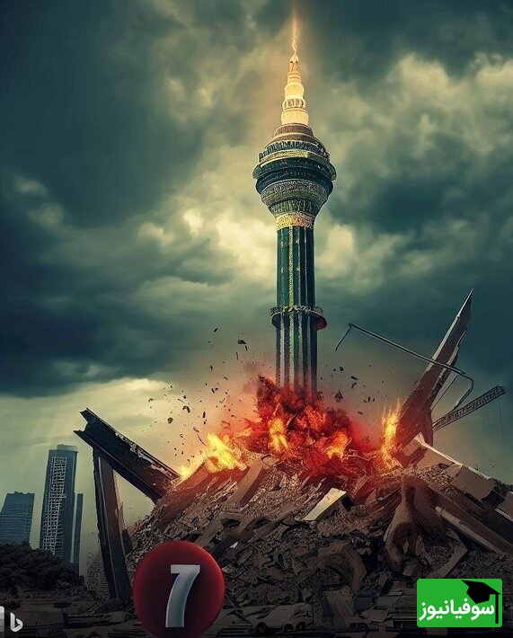 زلزله برج میلاد