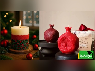 شمع‌ های یلدایی انار و هندوانه‌ ای 1404؛ زیبایی بی‌ حد و مرز برای عروسان باسلیقه برای سفره یلدایی+ عکس/ ویدئو
