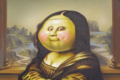 شوخی با تاریخ هنر/ وقتی مونالیزای داوینچی در حرمسرای شاه عباس صفوی مدل شد!