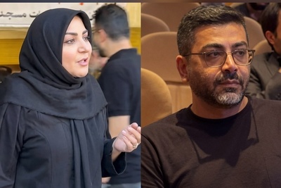 قاب‌هایی که بغض را به گلو می‌آورد؛ لحظات حضور مجریان مشهور در مراسمِ ختم فرزاد جمشیدی+ویدیو