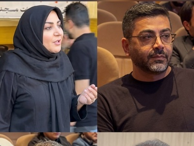 قاب‌هایی که بغض را به گلو می‌آورد؛ لحظات حضور مجریان مشهور در مراسمِ ختم فرزاد جمشیدی+ویدیو
