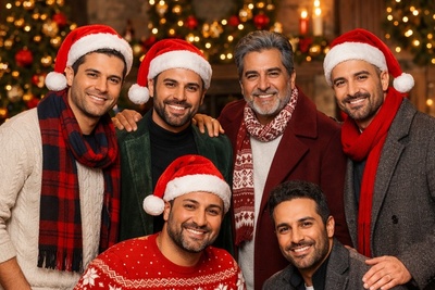 کریسمس به سبک مردان مشهور ایرانی؛ از گلزار و شهاب حسینی تا پارسا پیروزفر و مهران مدیری /  کدوم استایل برنده‌ست؟