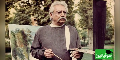 ویدیو/ بوسۀ آخرین بازمانده از فامیل "محمد غفاری" بر آخرین عکسی که از کمال‌الملک در سن 70 سالگی پیدا شد