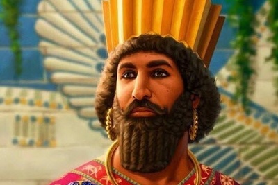 یلدای باستانی / وقتی هوش مصنوعی داریوش هخامنشی را پای سلفی با هندونه و انار می‌نشاند! 😂