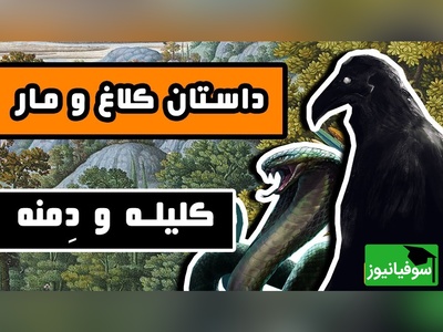 درس بزرگ کلیله و دمنه برای ضعیف‌ها با حکایت کلاغ و مار؛ اگر قدرت نداری، هوش داشته باش! +ویدئو