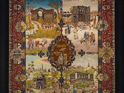 (عکس) این فرش افسانه‌ای که به دست هنرمندای تبریز بافته شده دیدین؟/ نگاهی به قالیچه زیبا و خوشرنگ چهار فصل؛ شاهکار ادبی و تاریخی موزه فرش ایران😍