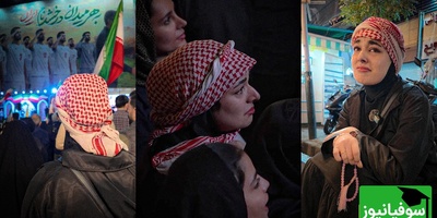 صحبت‌های تاثیرگذار دختر چفیه‌قرمز که در میدان انقلاب کربلایی شد؛ تهِ ناامیدی بودم / خوش به سعادتت